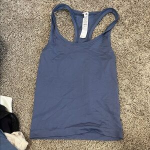lululemon athletica Blue Tank Top